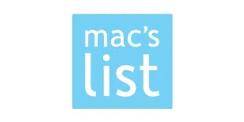 Mac's List coupon