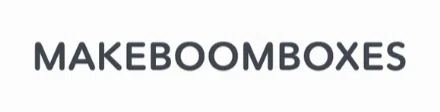 Makeboomboxes Merchant Logo