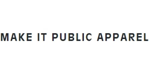 Make It Public Apparel Promo Code
