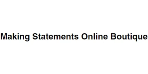 Making Statements Boutique Promo Code