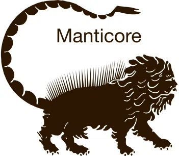 Manticore Records Merchant Logo