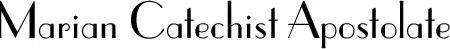 Marian Catechist Apostolate Merchant Logo