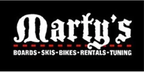 Marty's Ski and Board Shop Merchant logo