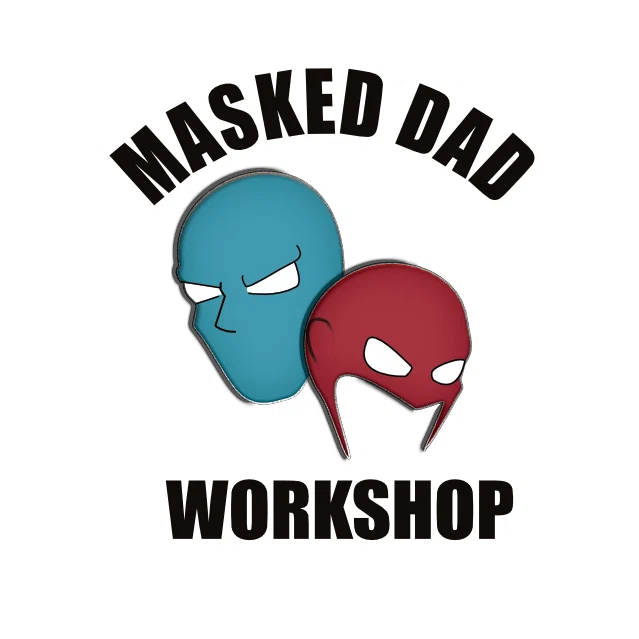 Masked Dad Workshop Merchant Logo