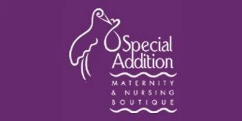 SpecialAddition Maternity & Nursing Botique Promo Code