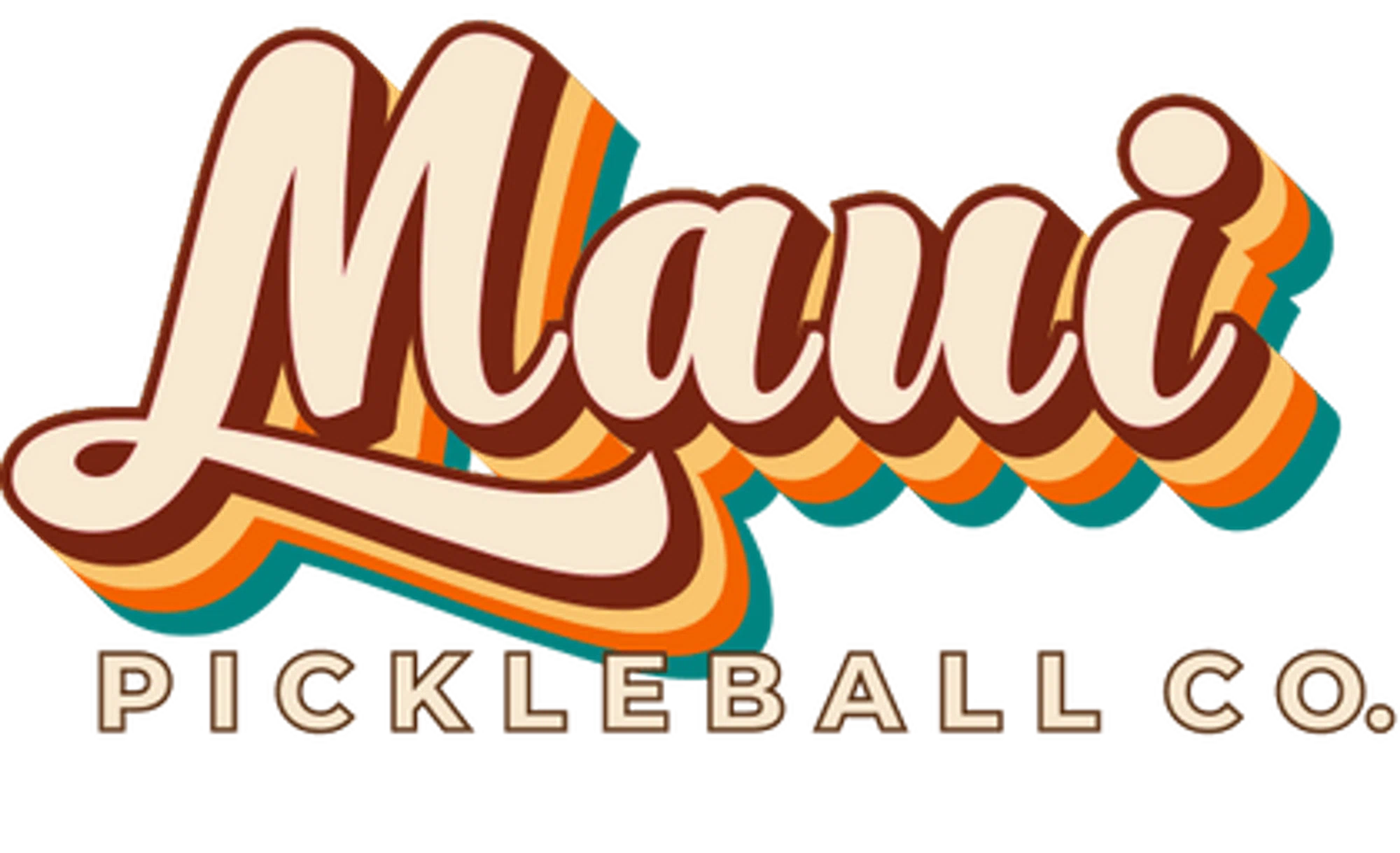 Maui Pickleball Merchant Logo
