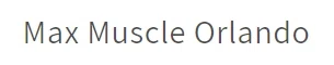 MAX MUSCLE ORLANDO Promo Code — 10 Off Aug 2024