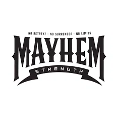 Mayhem Strength Gym Equipment Merchant Logo