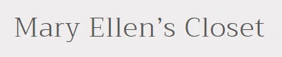 Mary Ellen's Closet Merchant Logo
