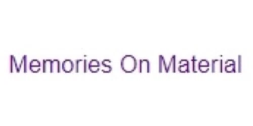 Memories On Material Promo Code