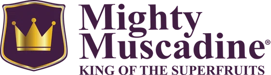 Mighty Muscadine Merchant Logo