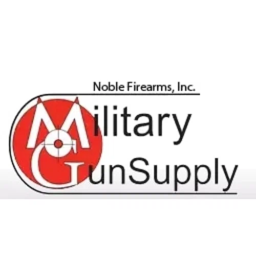 Military Gun Supply Merchant Logo