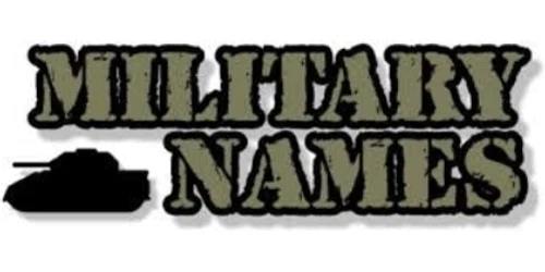 Military Names Promo Code