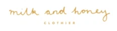 Milk and Honey Clothier Merchant Logo