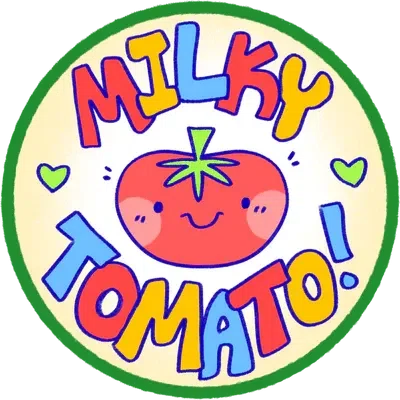Milky Tomato Merchant Logo