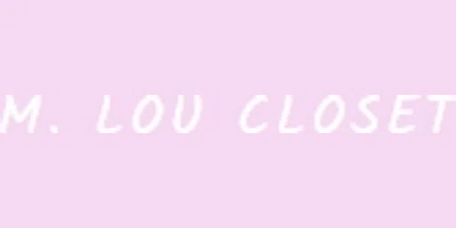 M. LOU CLOSET Promo Code