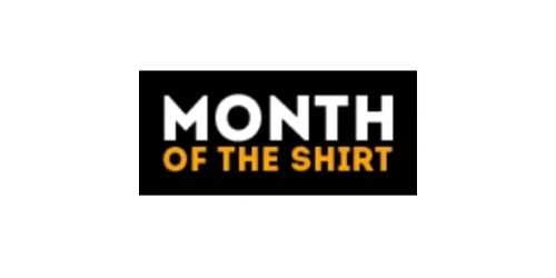 Month of the Shirt coupon