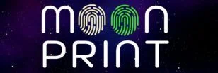 Moon Print Fingerprinting Merchant Logo