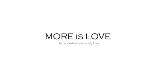 More is Love coupon