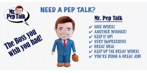 Mr Pep Talk Promo Code