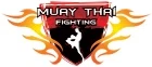 Muay Thai Fighting Merchant Logo