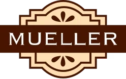 Mueller Chocolate Merchant Logo