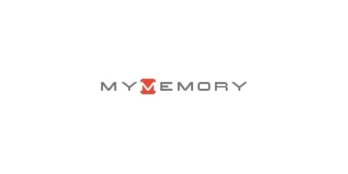 MyMemory.co.uk coupon