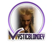 Mystic Blondey Merchant Logo