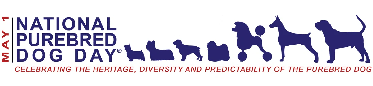 National Purebred Dog Day Merchant Logo