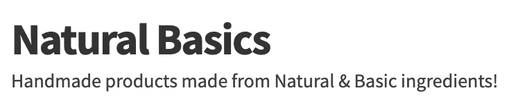 Natural Basics Promo Code