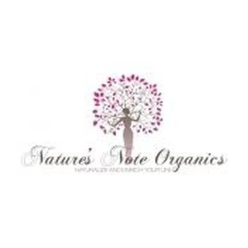 NATURES NOTE ORGANICS Promo Code — 165 Off 2024