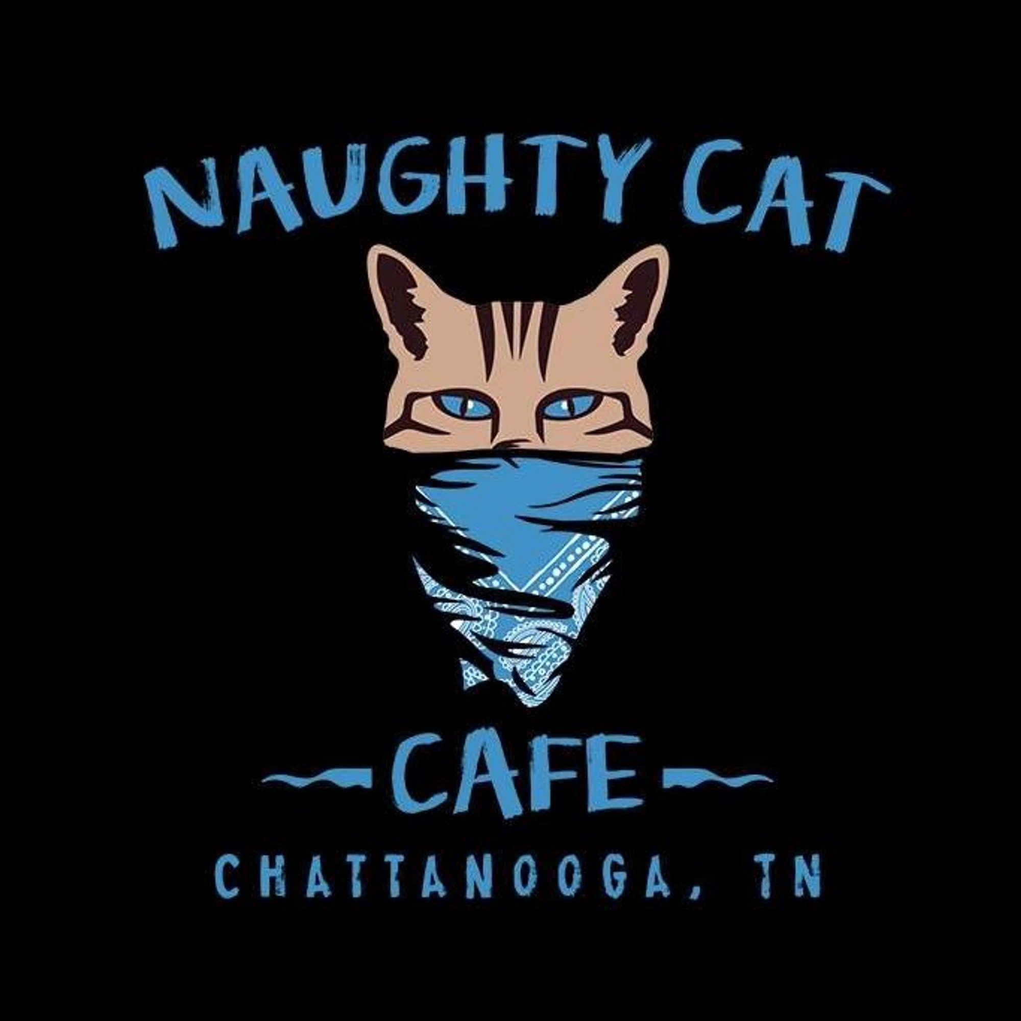 Naughty Cat Cafe Merchant Logo