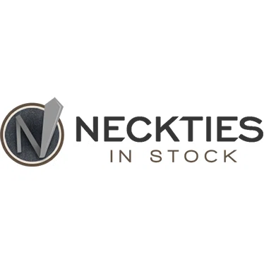 Neckties In Stock Merchant Logo