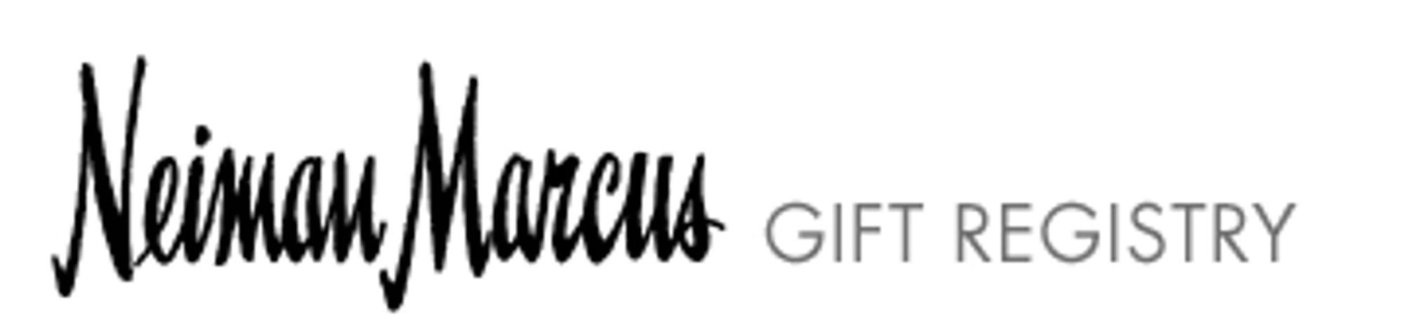 Neiman Marcus Gift Registry discount code