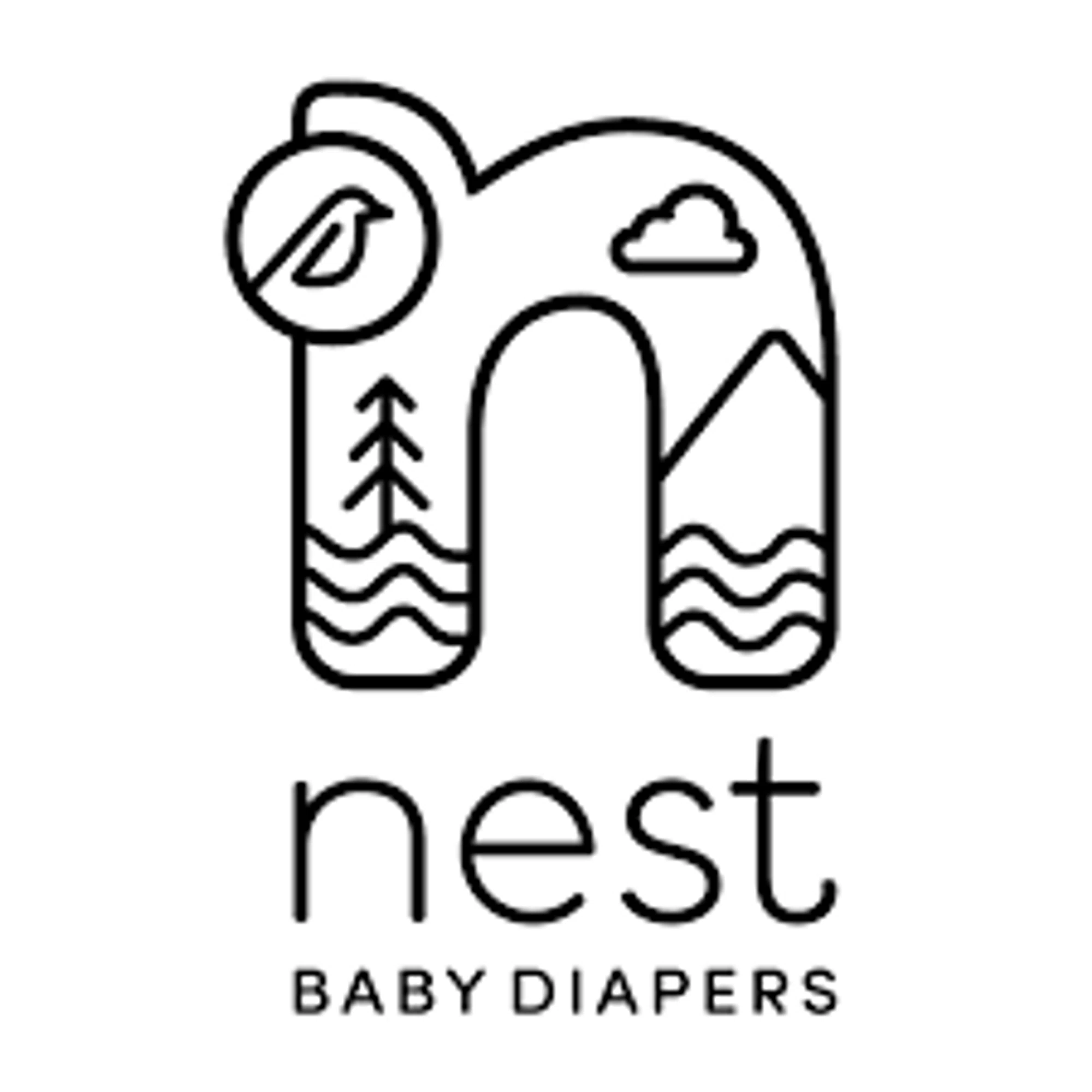 Nest Diapers Merchant Logo