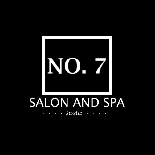 No. 7 Salon + Spa Merchant Logo