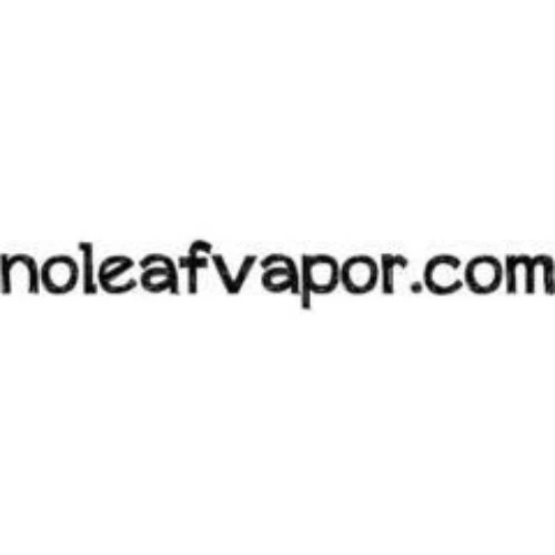 20 Off No Leaf Vapor Promo Code (1 Active) Feb '24