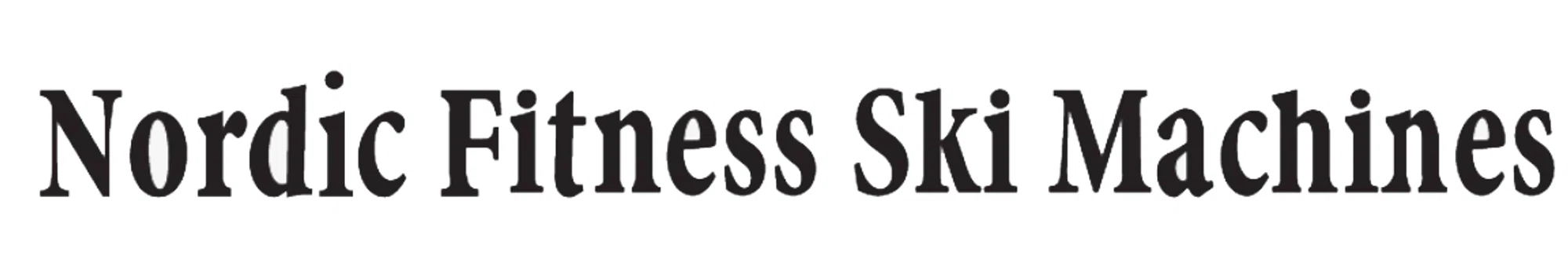 Nordic Fitness Ski Machine Merchant Logo