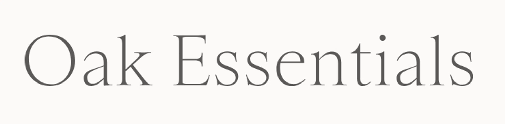 OAK ESSENTIALS Promo Code — 20 Off (Sitewide) 2024