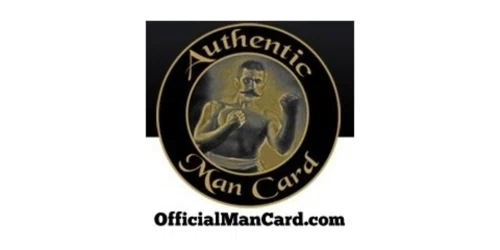 Official Man Card coupon