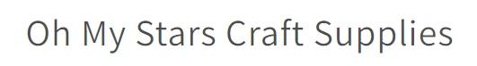 Oh My Stars Craft Supplies Merchant Logo