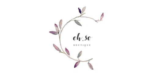 Oh So Boutique coupon