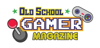 Old School Gamer Magazine Merchant Logo