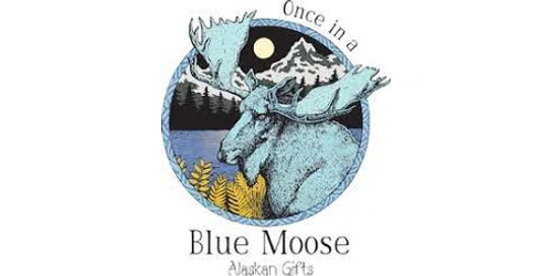 Once in a Blue Moose Merchant logo