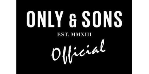 Only & Sons Promo Code