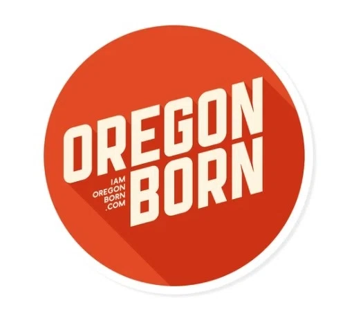 Oregon Born Merchant Logo