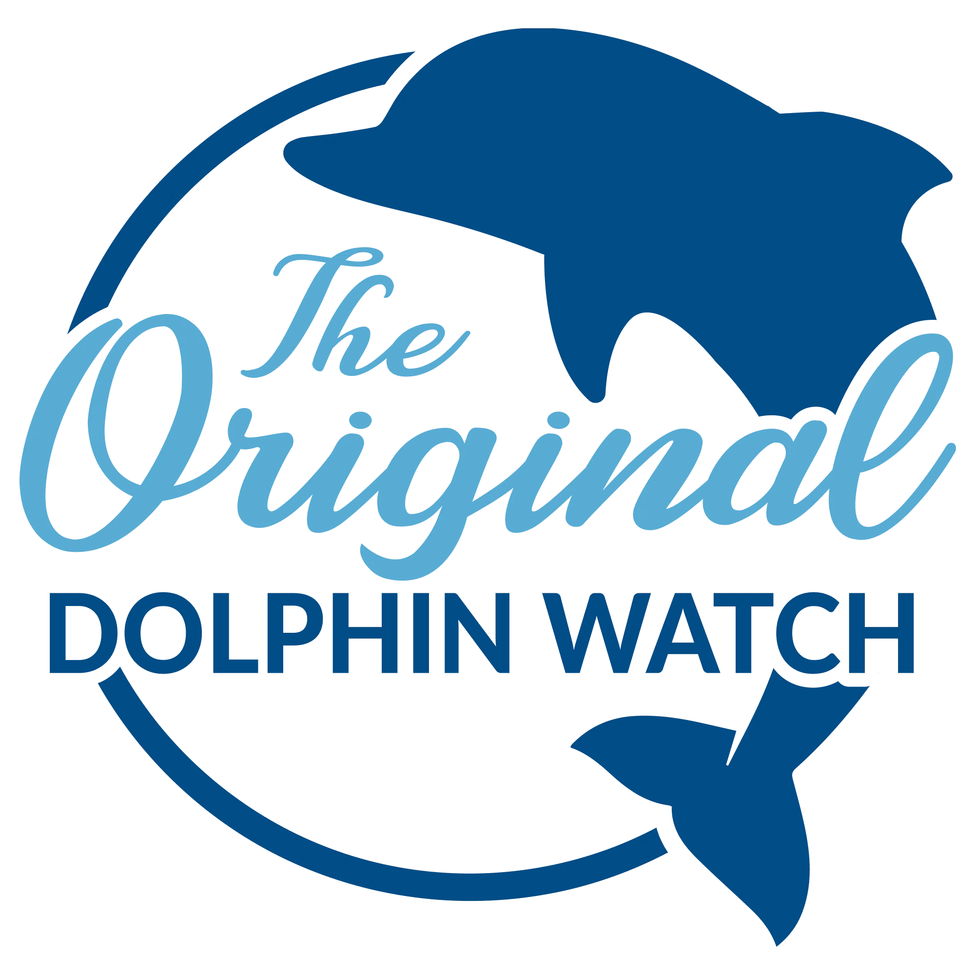 The Original Dolphin Watch Merchant Logo
