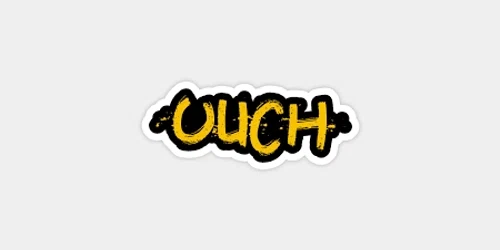OUCHY Stickers coupon