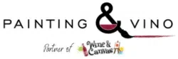 Painting and Vino Merchant Logo