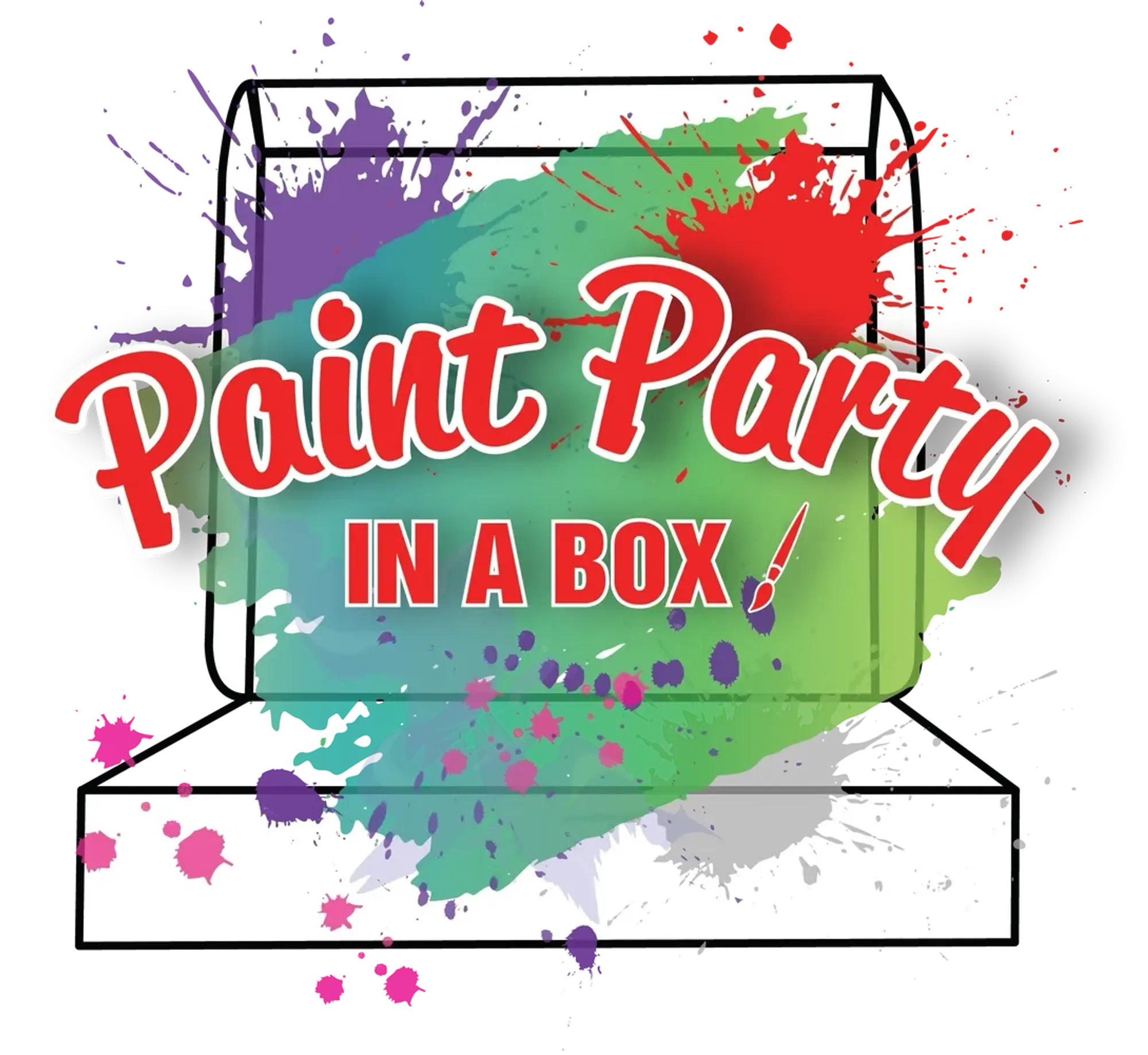 Paint Party In A Box Merchant Logo